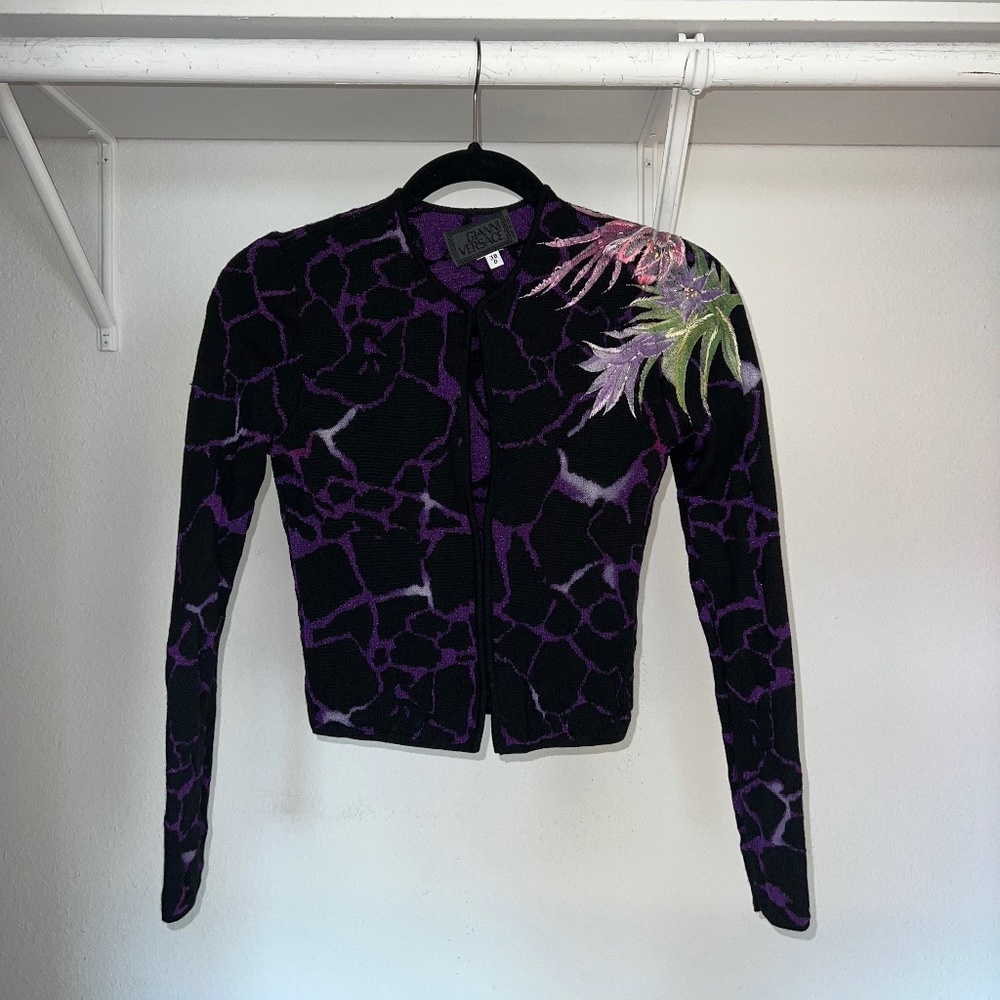 Versace vintage knit cardigan